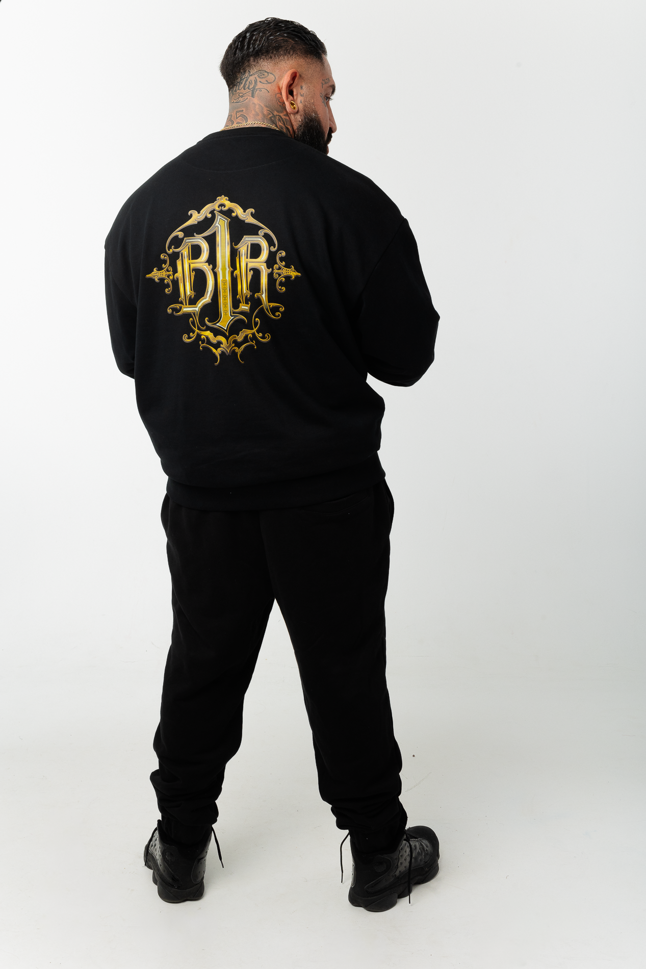 B1R Black Heavy Trainingsanzug Men