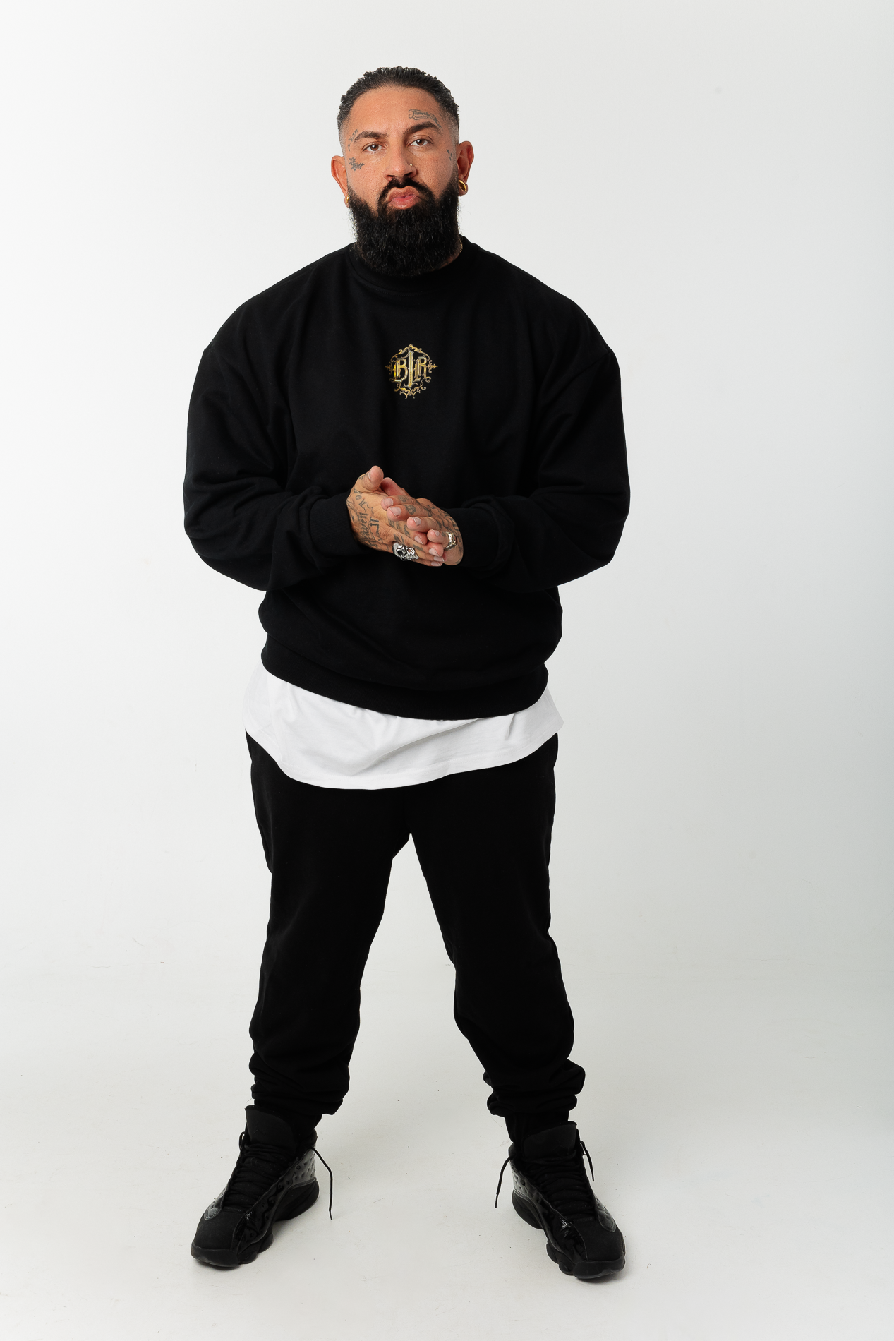 B1R Black Heavy Trainingsanzug Men