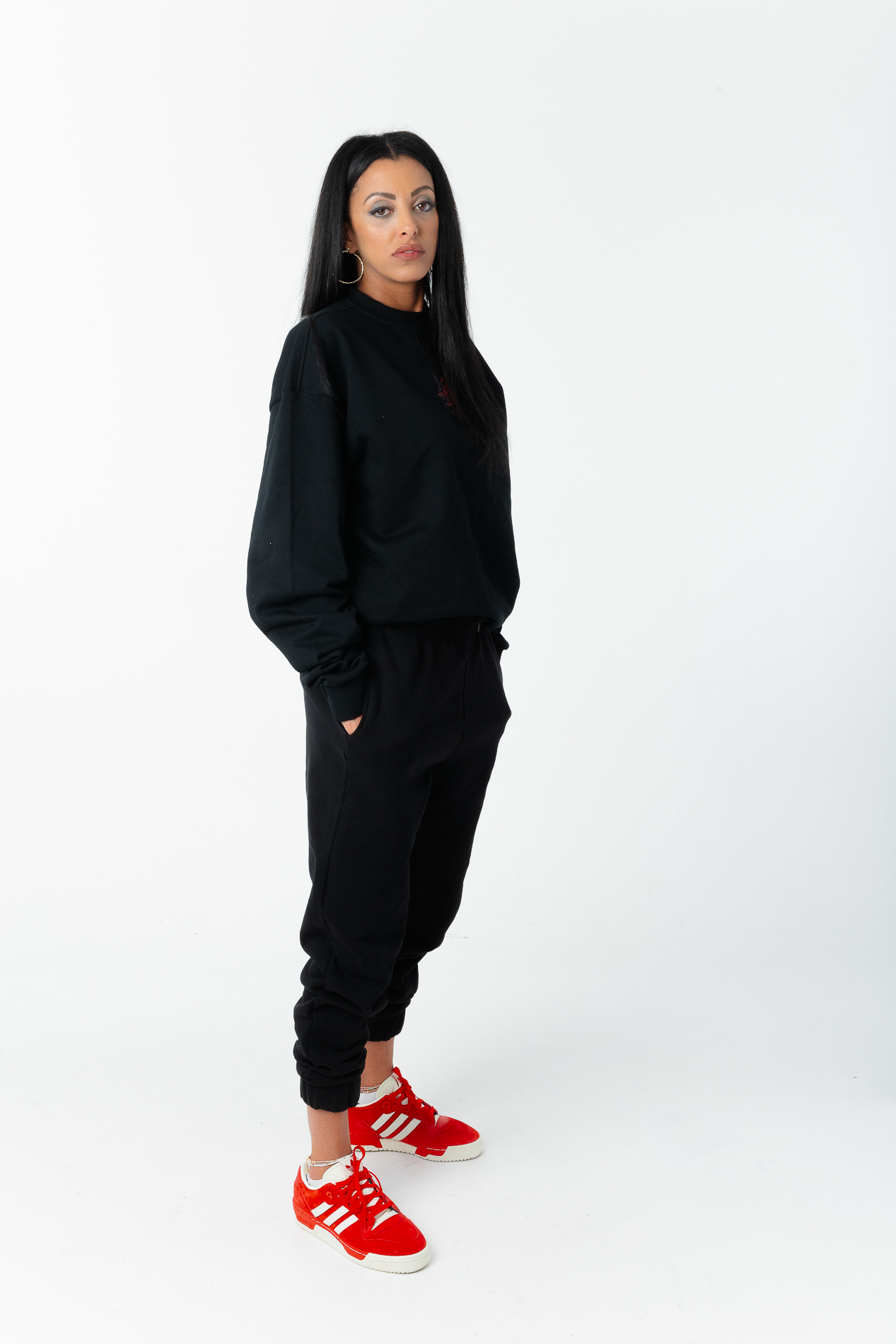 B1R Black Heavy Trainingsanzug Woman