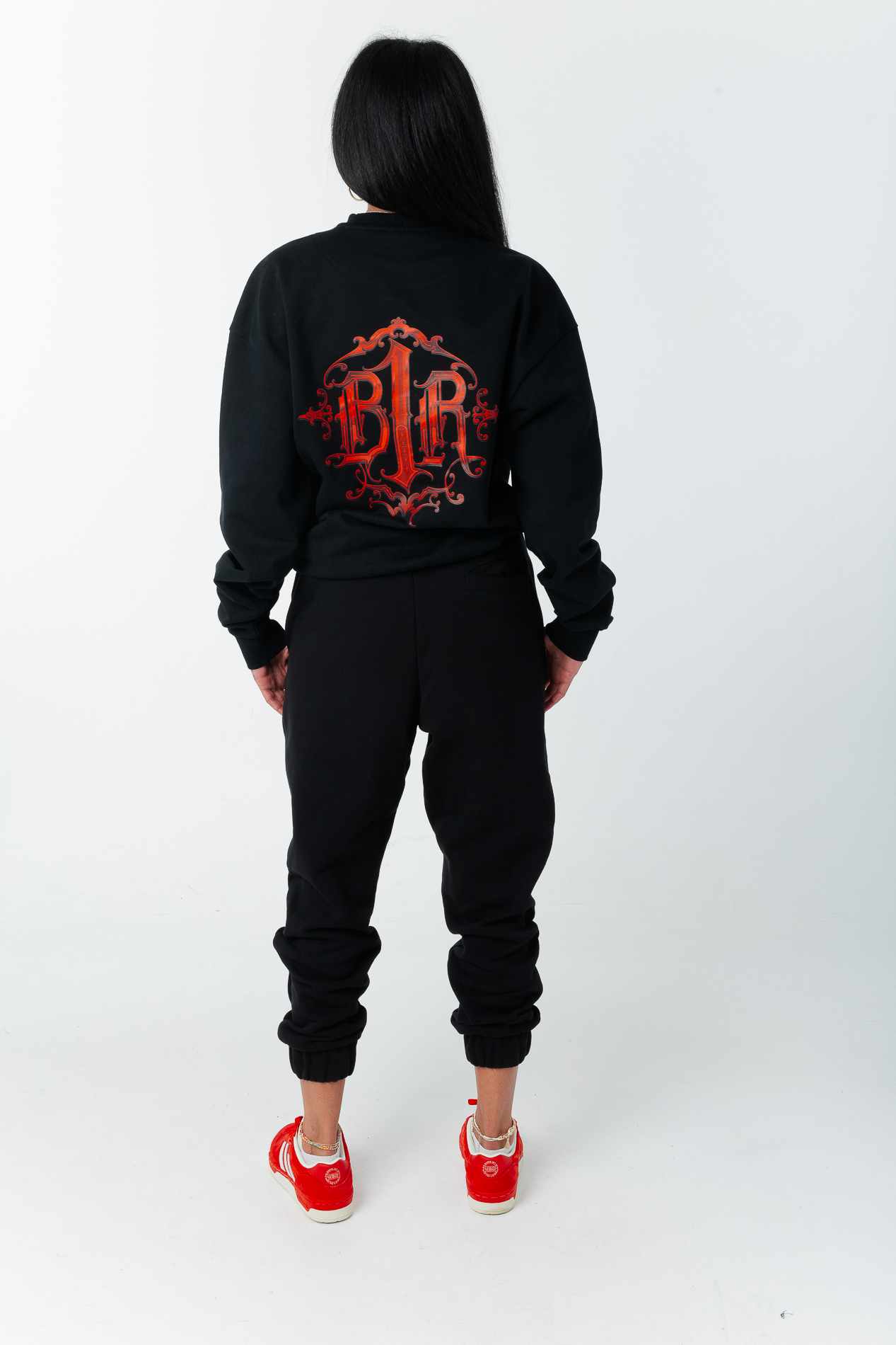 B1R Black Heavy Trainingsanzug Woman