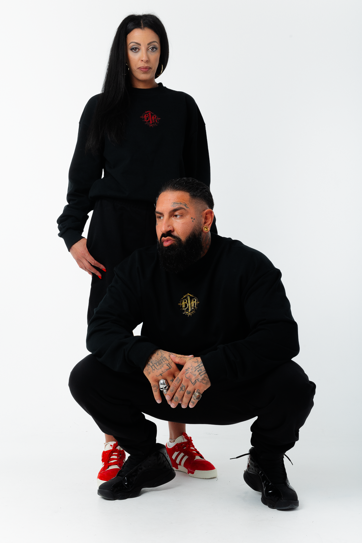 B1R Black Heavy Trainingsanzug Woman