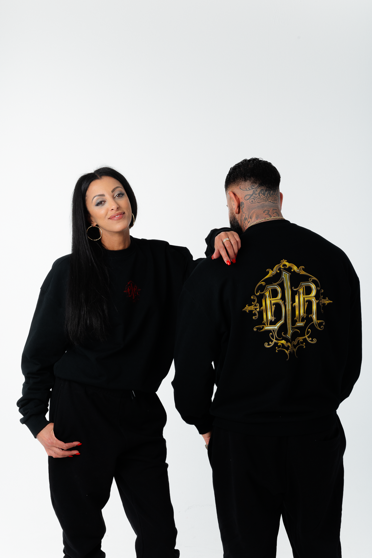 B1R Black Heavy Trainingsanzug Men
