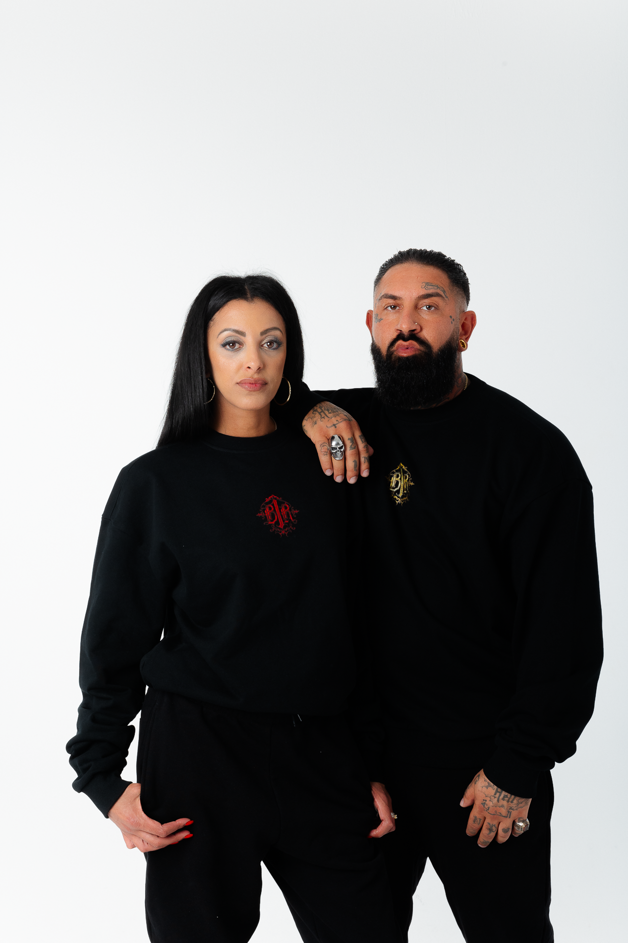 B1R Black Heavy Trainingsanzug Woman