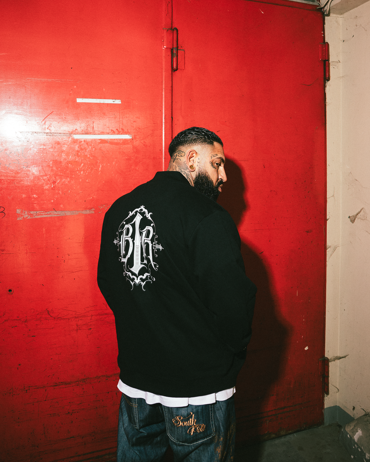 B1R Blackcat Heavy College Jacket Men