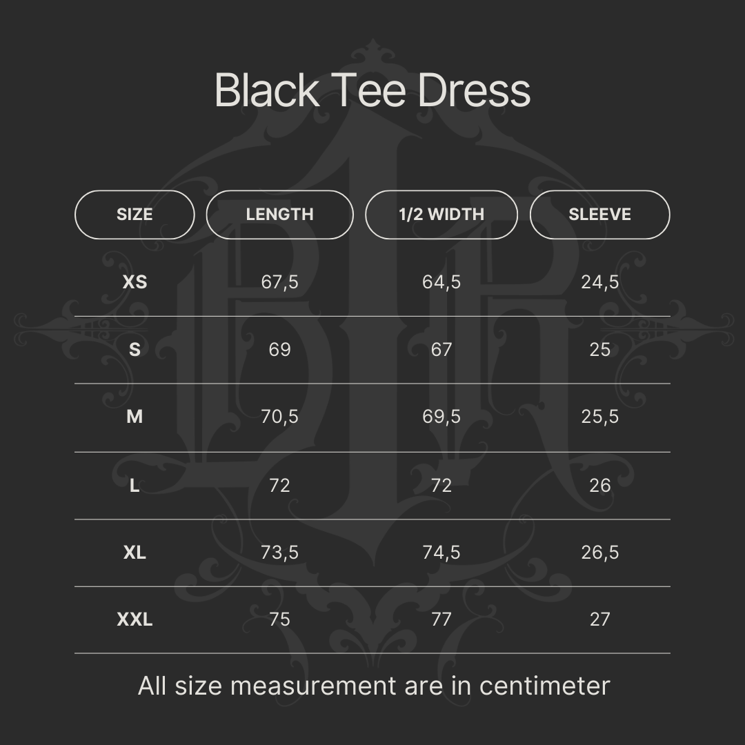 B1R Black Tee Dress Woman
